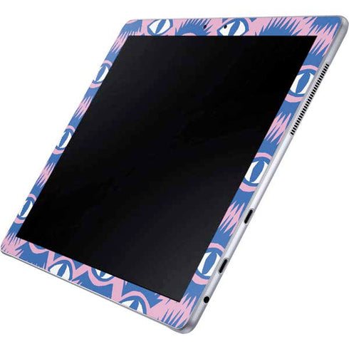 Bouffants and Broken Hearts Bold Eyes 2 Galaxy Book 12in Skin